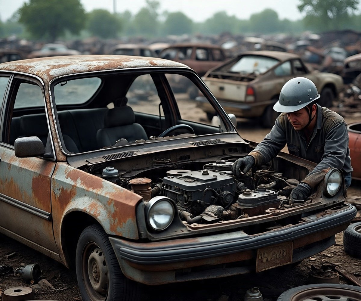 How to Spot Valuable Parts in a Junk Car Before Selling