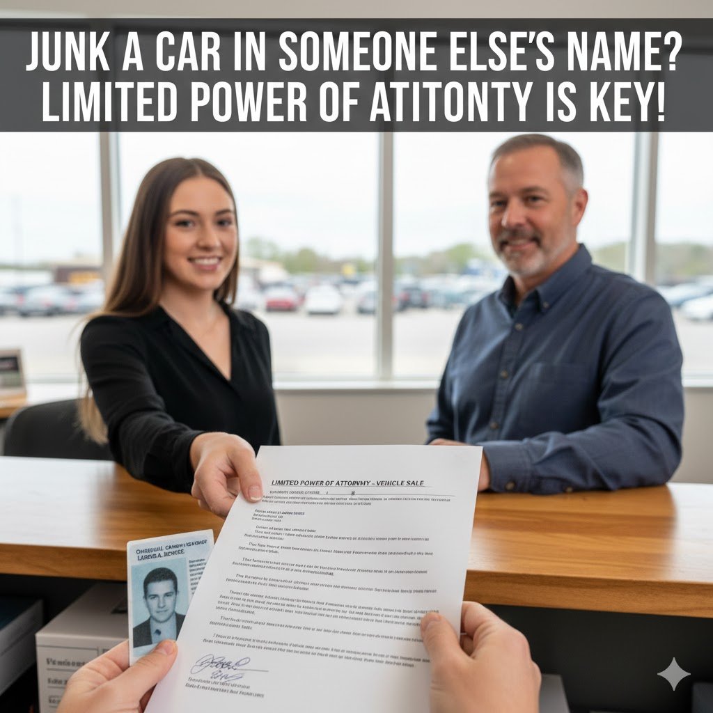 Can You Junk a Car in Someone Elseâ€™s Name